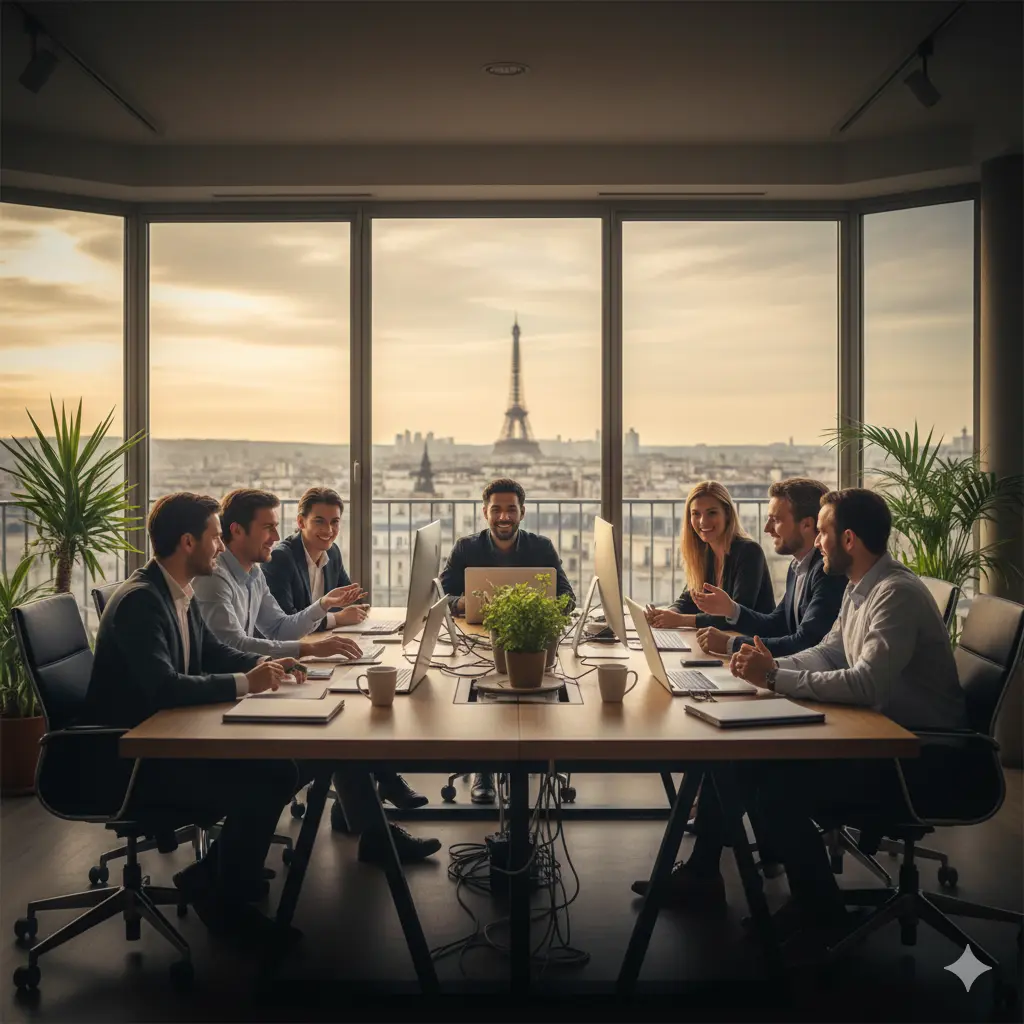 Équipe NERIXO GROUP - Agence web française spécialisée pour le marché France