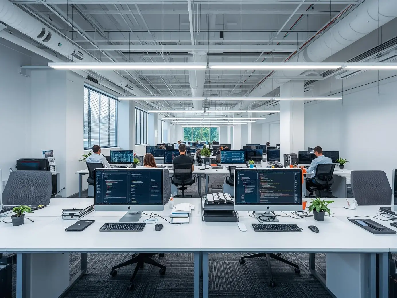 Agence web française NERIXO GROUP Paris - Équipe professionnelle travaillant sur des projets digitaux pour clients en France